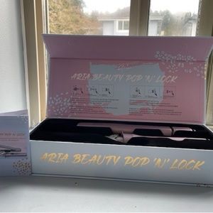 Aria Pop n Lock Straightener and curling iron